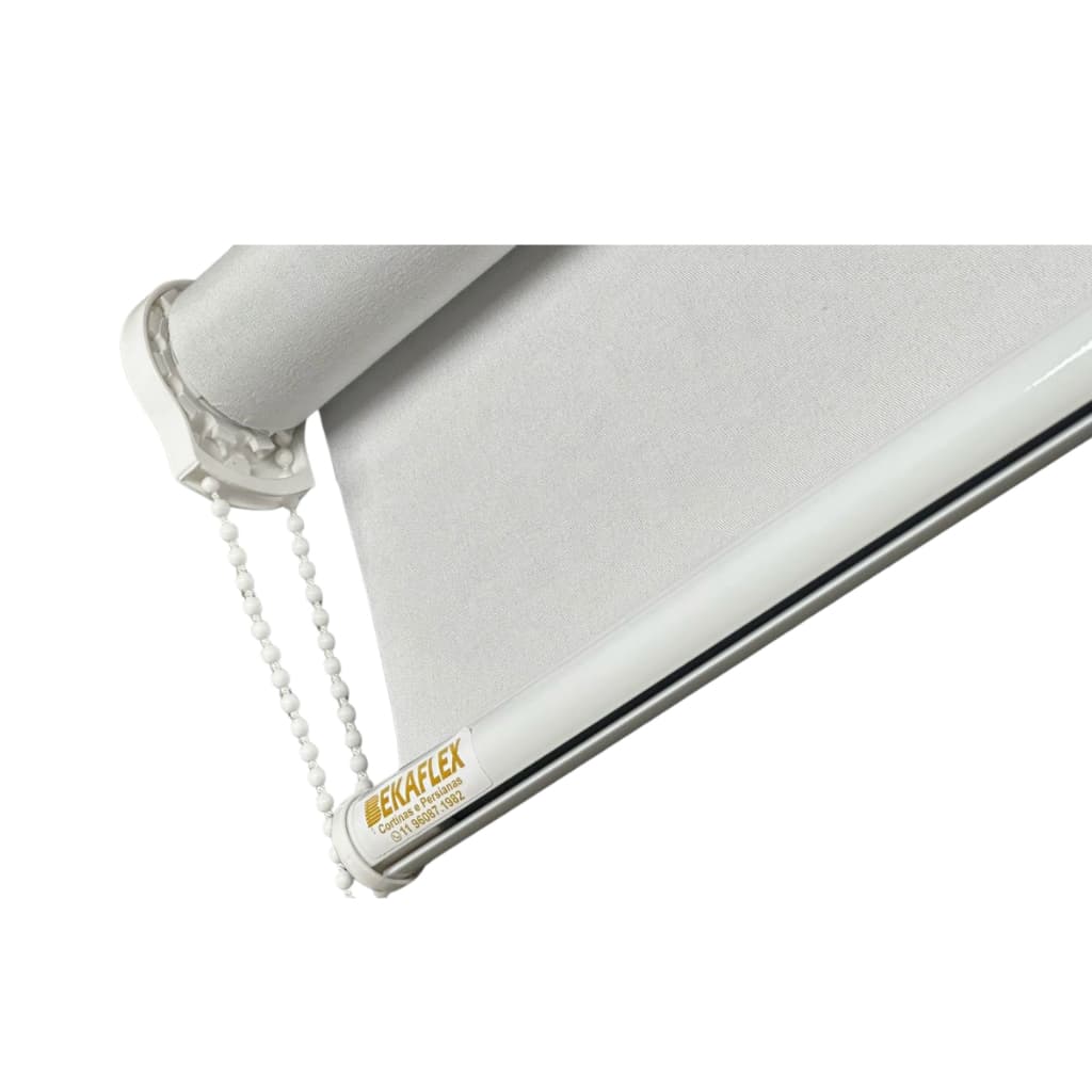 Cortina Rolo Blackout 0% Quartos-salas 1,20 L X 1,20 A