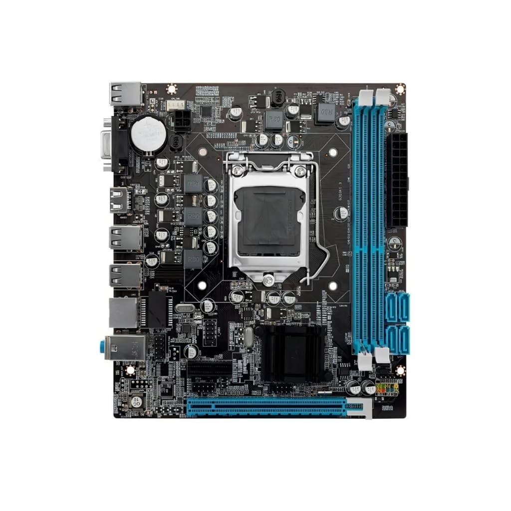 Placa-Mãe H81M.2 Socket 1150 DDR3 HDMI VGA NVMe M.2 GLAN