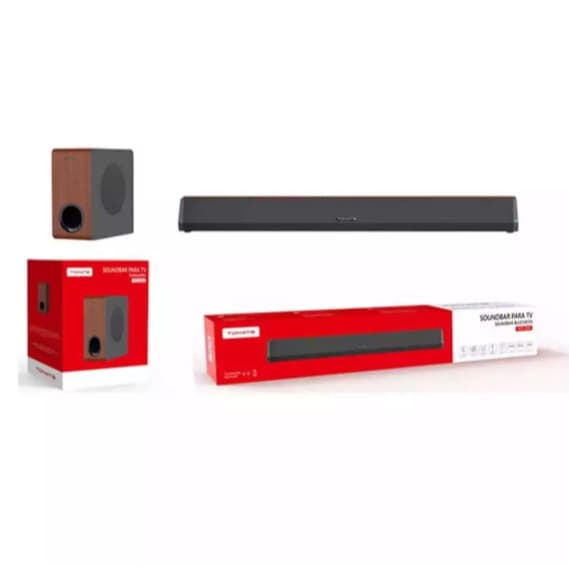 Soundbar Tomate MTS-2036 - Ideal para TV, Filme e Música