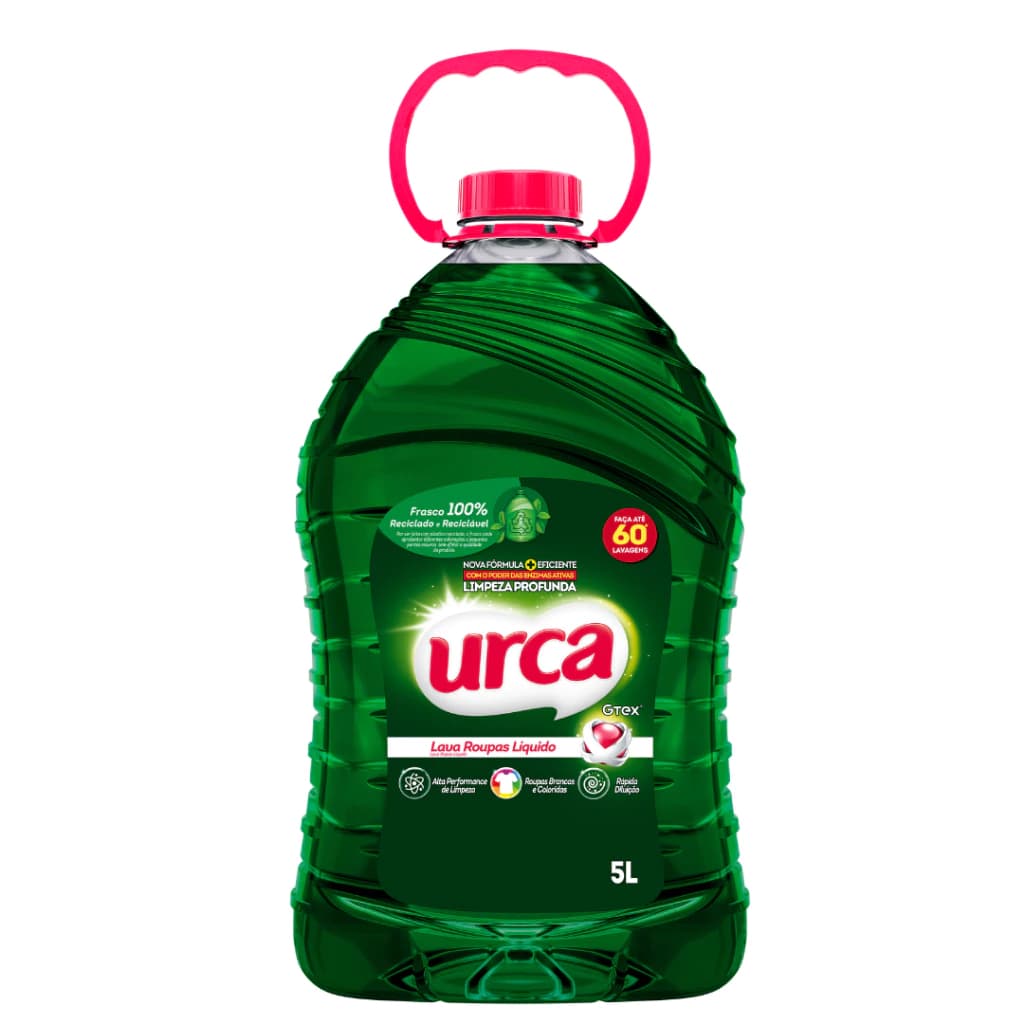Lava Roupas Liquido Urca Verde 5l