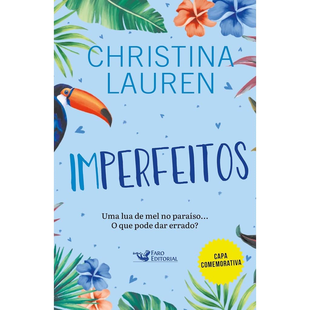 Livro Imperfeitos Edição Comemorativa- Capa Azul