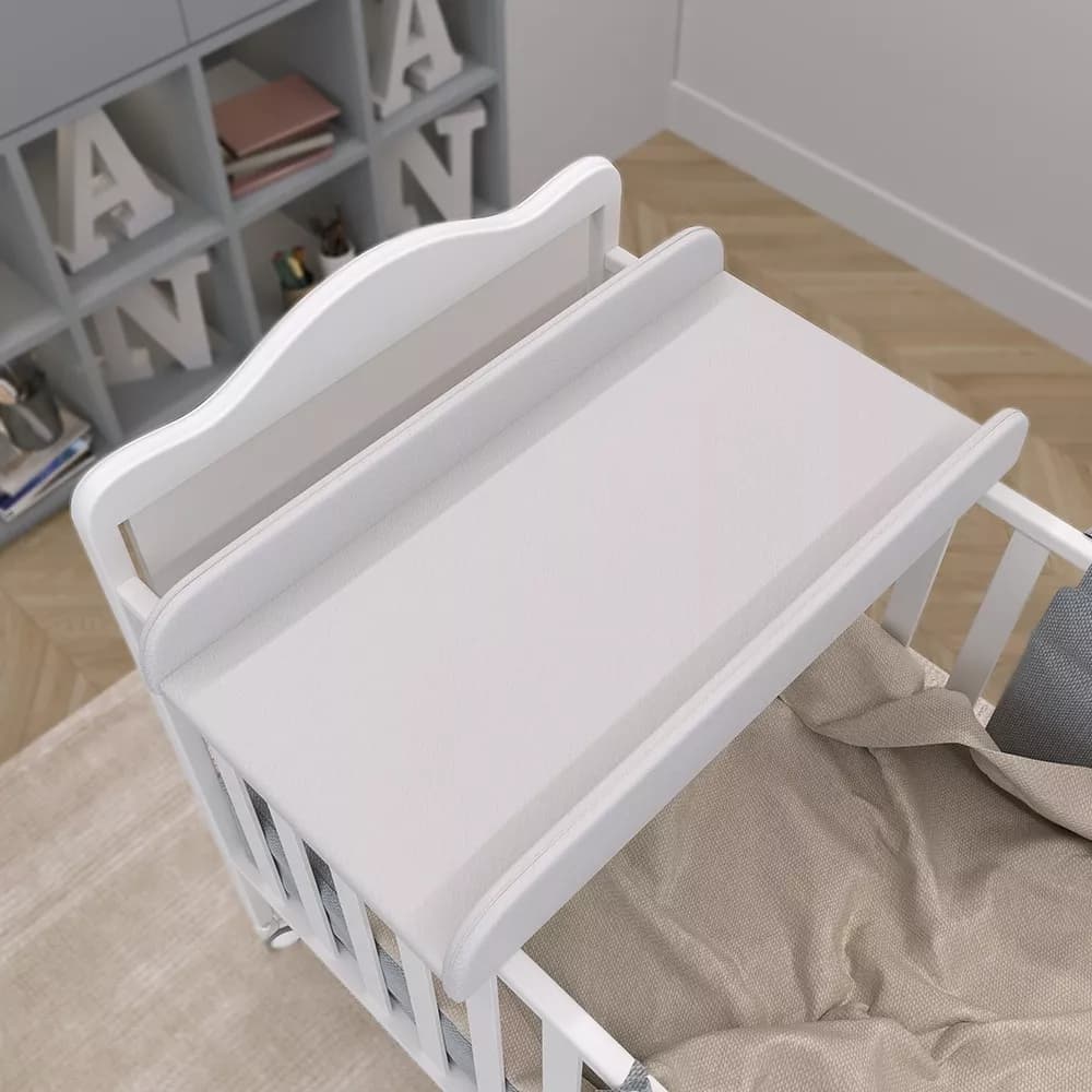 Trocador de Fraldas Almofadado Portátil Para Berços
