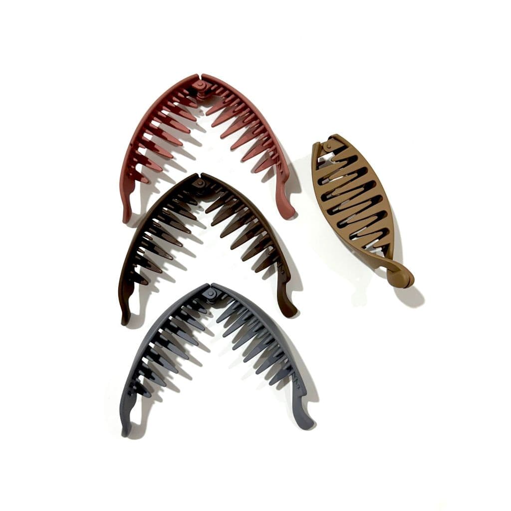 Presilha banana rabo de cavalo alto