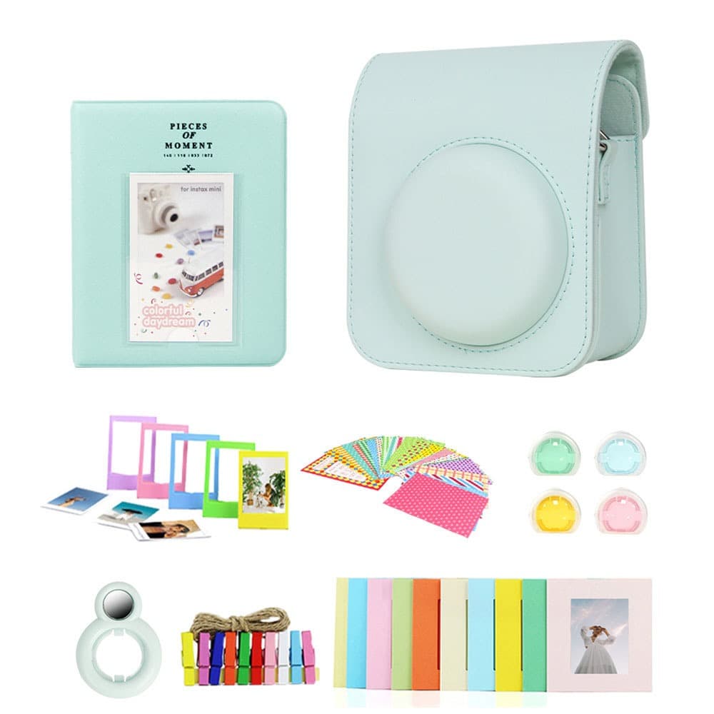 Kit Acessórios Para Instax Mini 12 / 11 Presente Capa Album