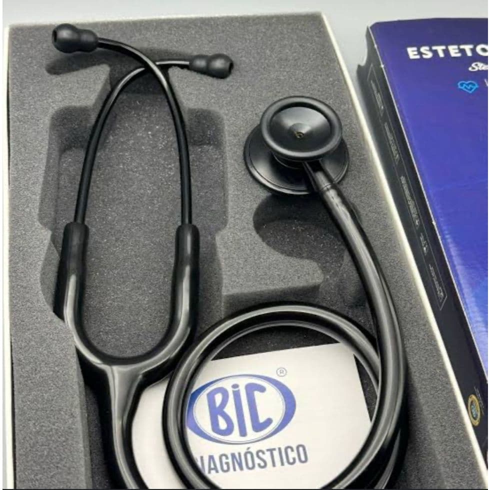 Estetoscópio Duplo Adulto Black Edition Efficace Es1230 Bic