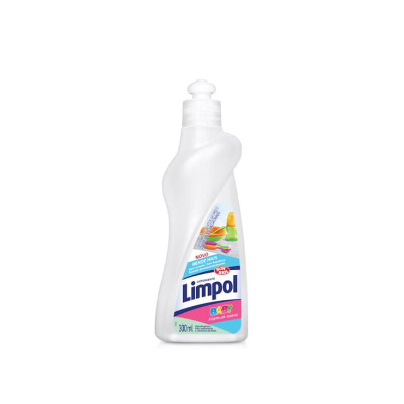 Detergente Lava Louças Baby Limpol 300ml Bombril