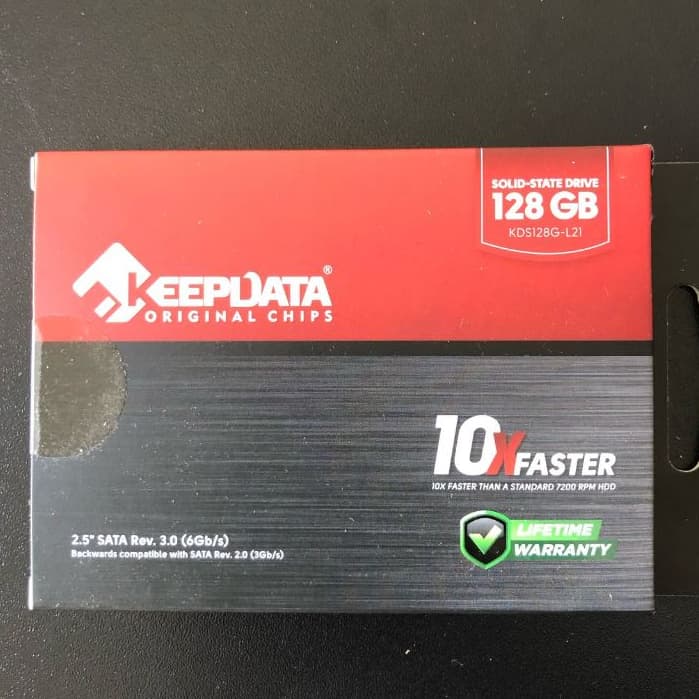 HD SSD 2.5 128 GB KEEPDATA KDS128G-L21 500/550 - ENVIO IMEDIATO