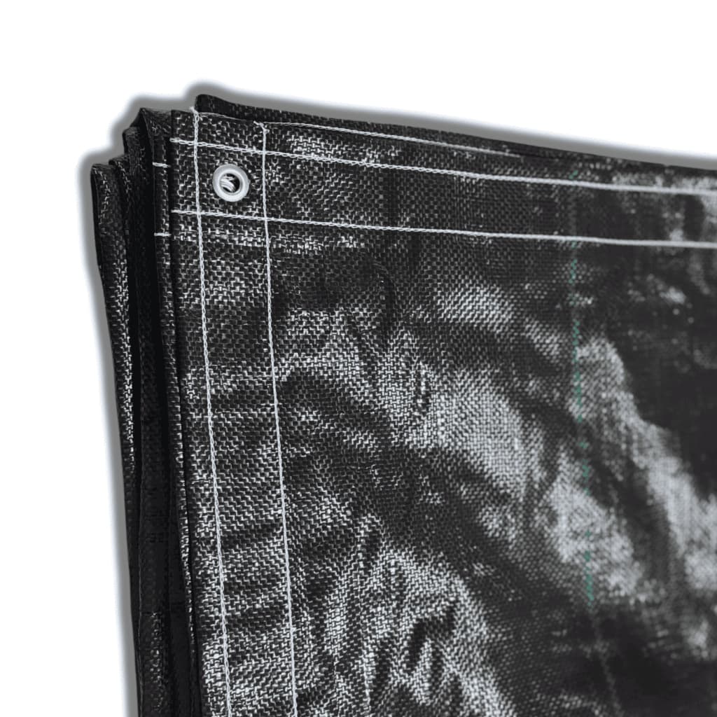 Tela Sombrite Proteção 100% 4X3M Com Bainha Ilhós Alumínio Toldo Sombreamento Cobertura Multiuso