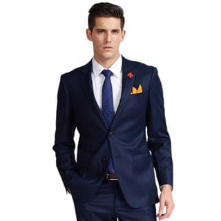 Terno Slim Masculino Completo Social + Calça + Blazer Traje Completo Elegante Festa Formatura