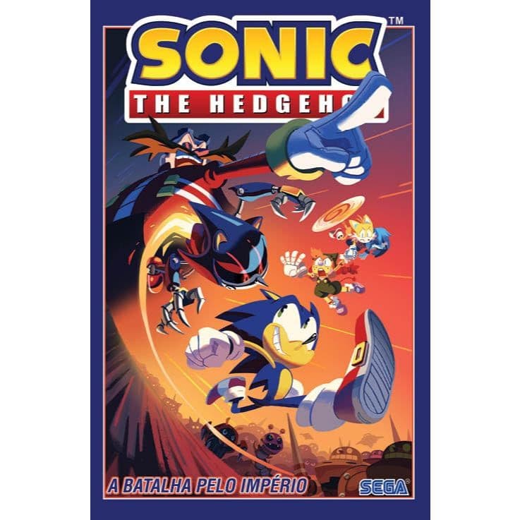 Livro - Sonic The Hedgehog - Volume 13: Batalha pelo Império