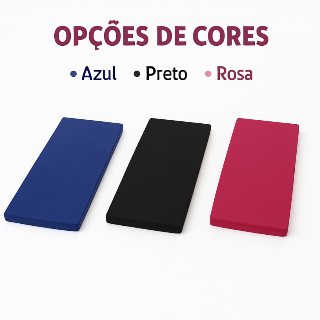 Colchonete Ioga Academia Exercicios 1,20m x 60cm x 4 cm - Conforto e Qualidade