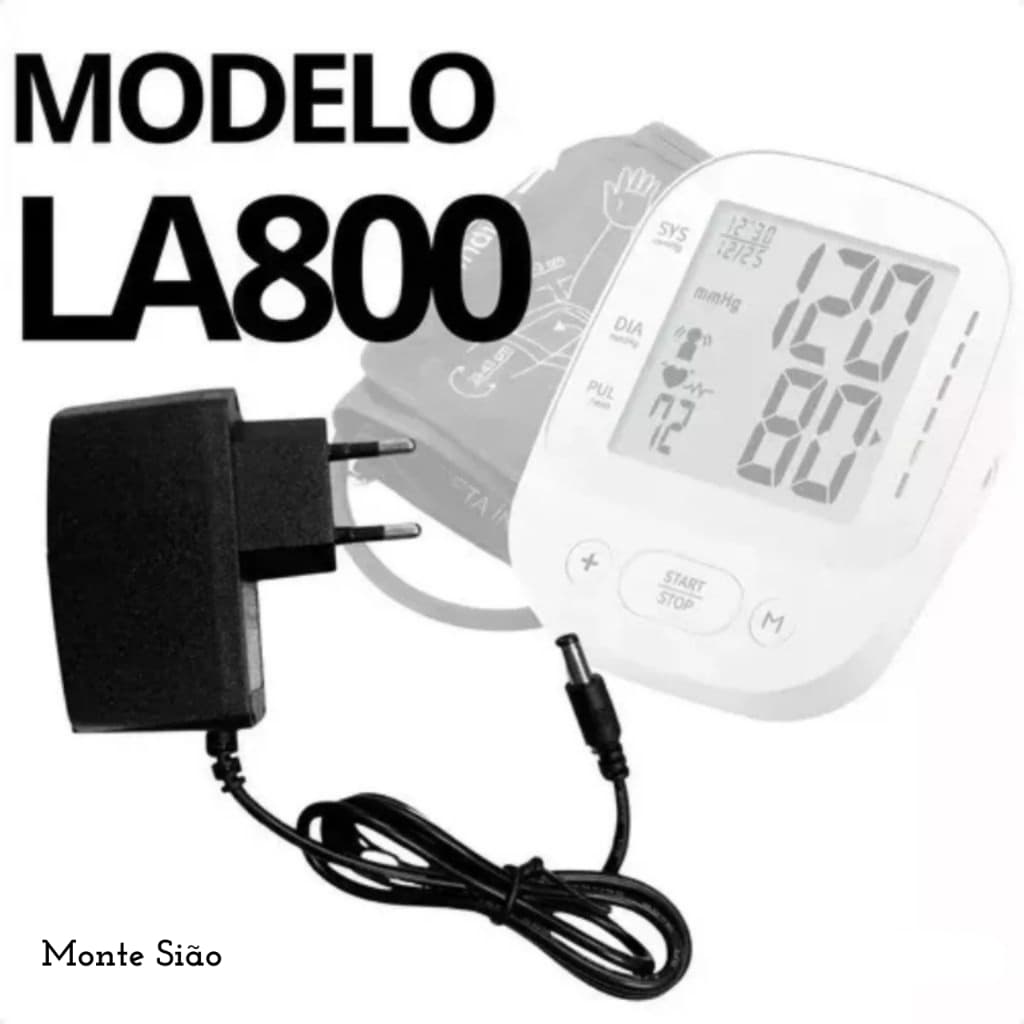 Fonte Eliminador de Pilha Para Aparelhos de Pressão LA800 Gtech