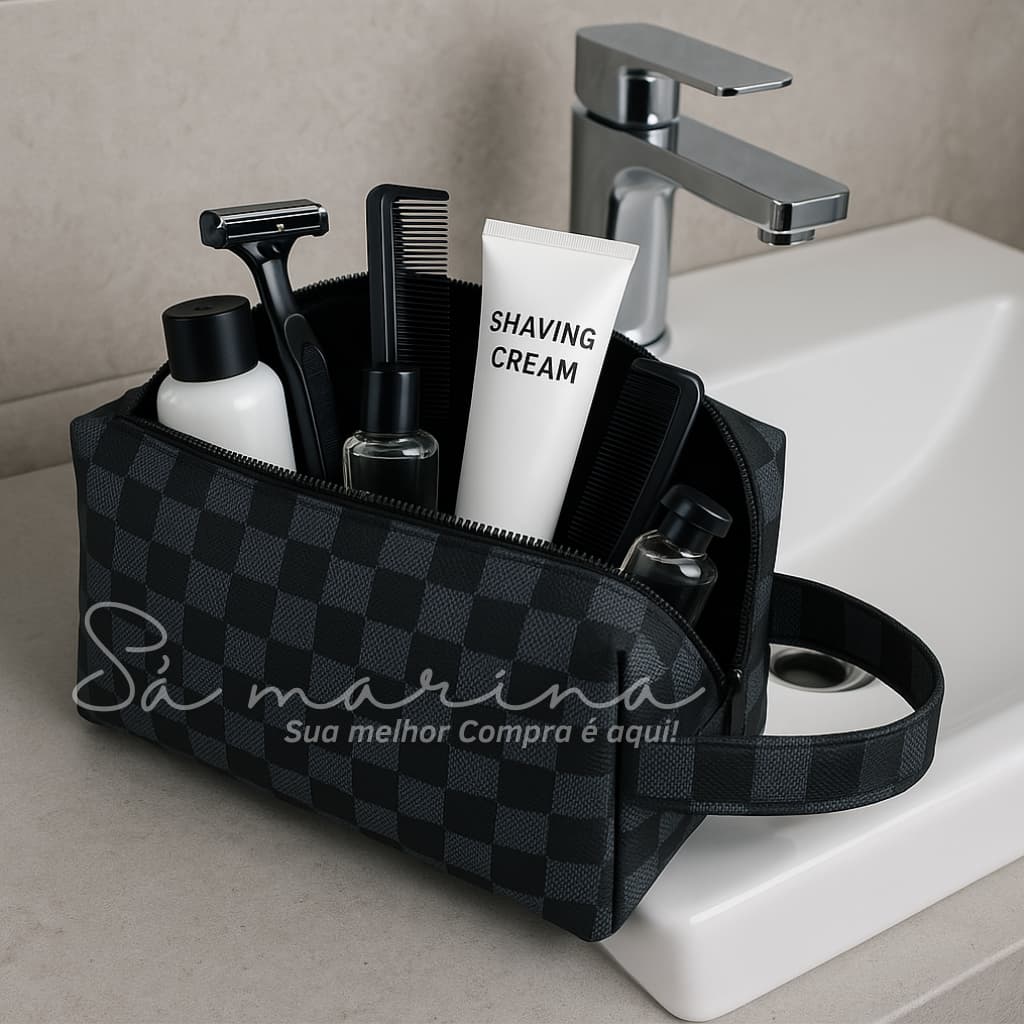 Necessaire Frasqueira Bolsa de Viagem Porta Objeto Pessoal