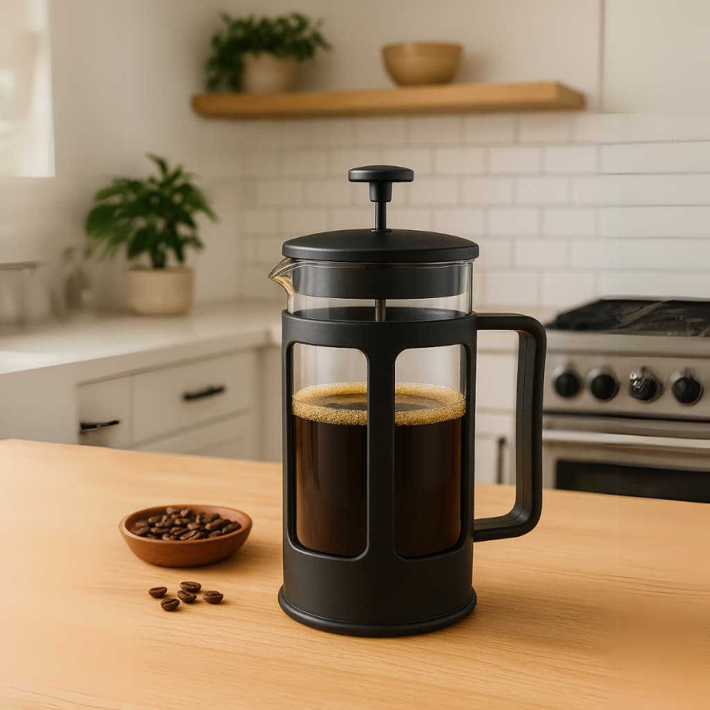 Cafeteira Francesa Cremeira 350ml Leite Café Chá Prensa Premium