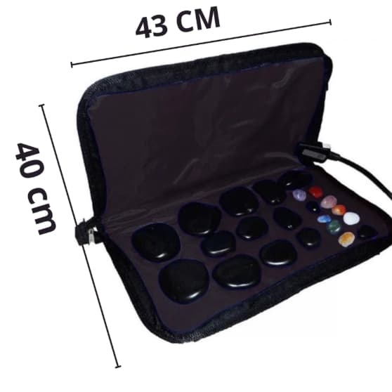 Bolsa Térmica para Pedras Quentes Vulcânica 110v ou 220v - APENAS A BOLSA