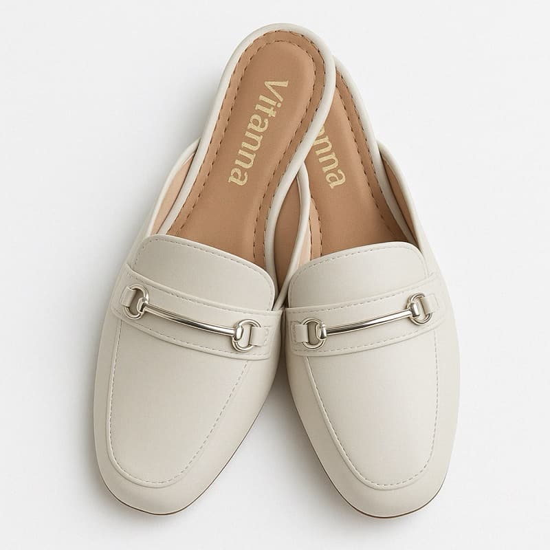 Mule rasteira confortável detalhe 2022-02