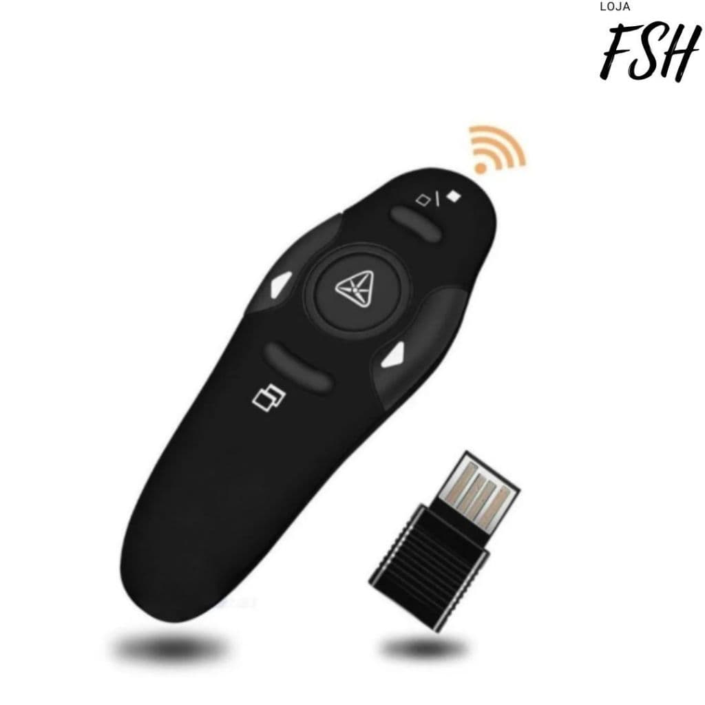 Caneta Laser Apresentador Slide Power Point Controle Sem Fio