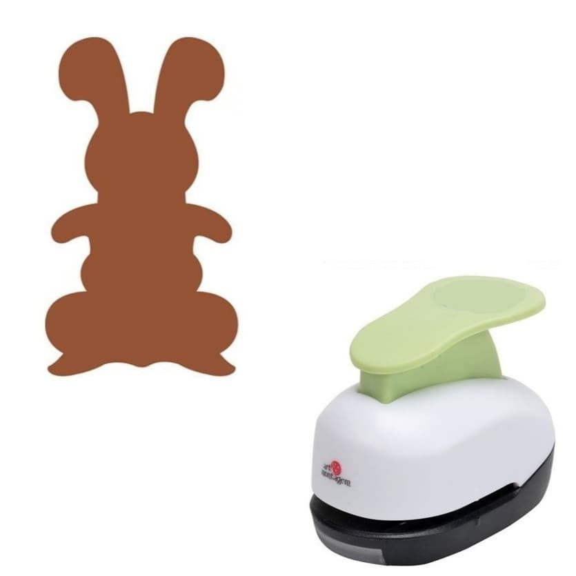 Furador Scrapbook Papel E Eva Jumbo - Coelho 2,3cm