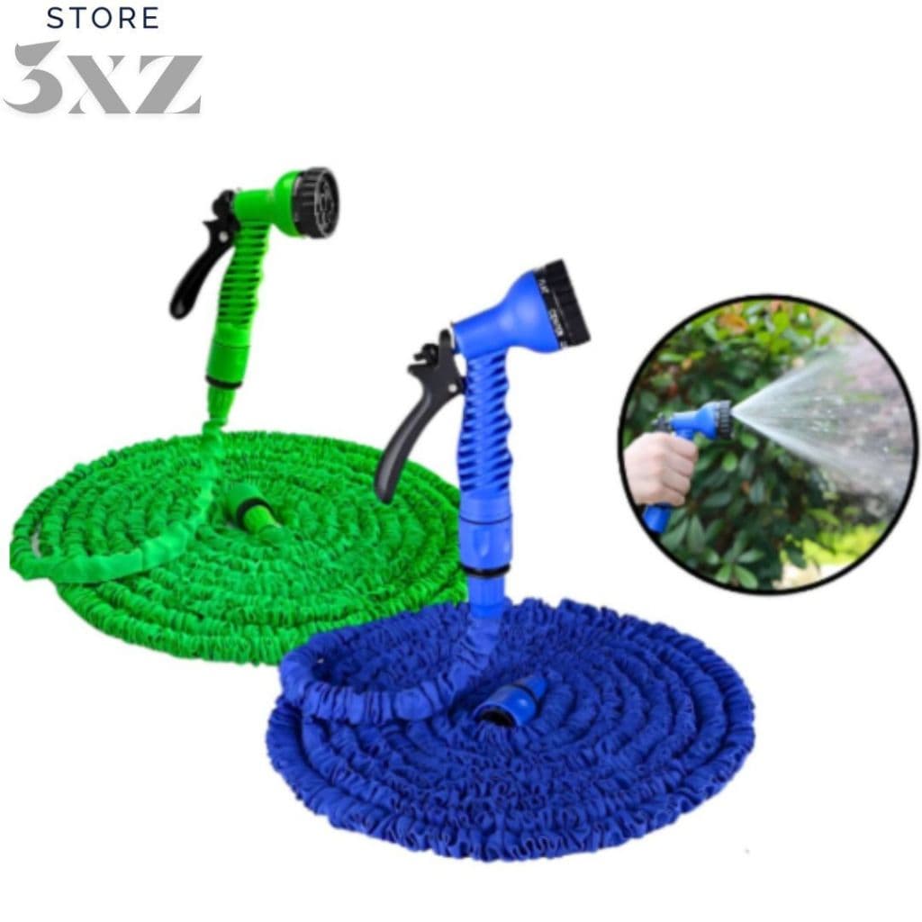 Mangueira magica Expansível Elástica Flexível Jardim Retrátil Multiuso - 3XZ STORE