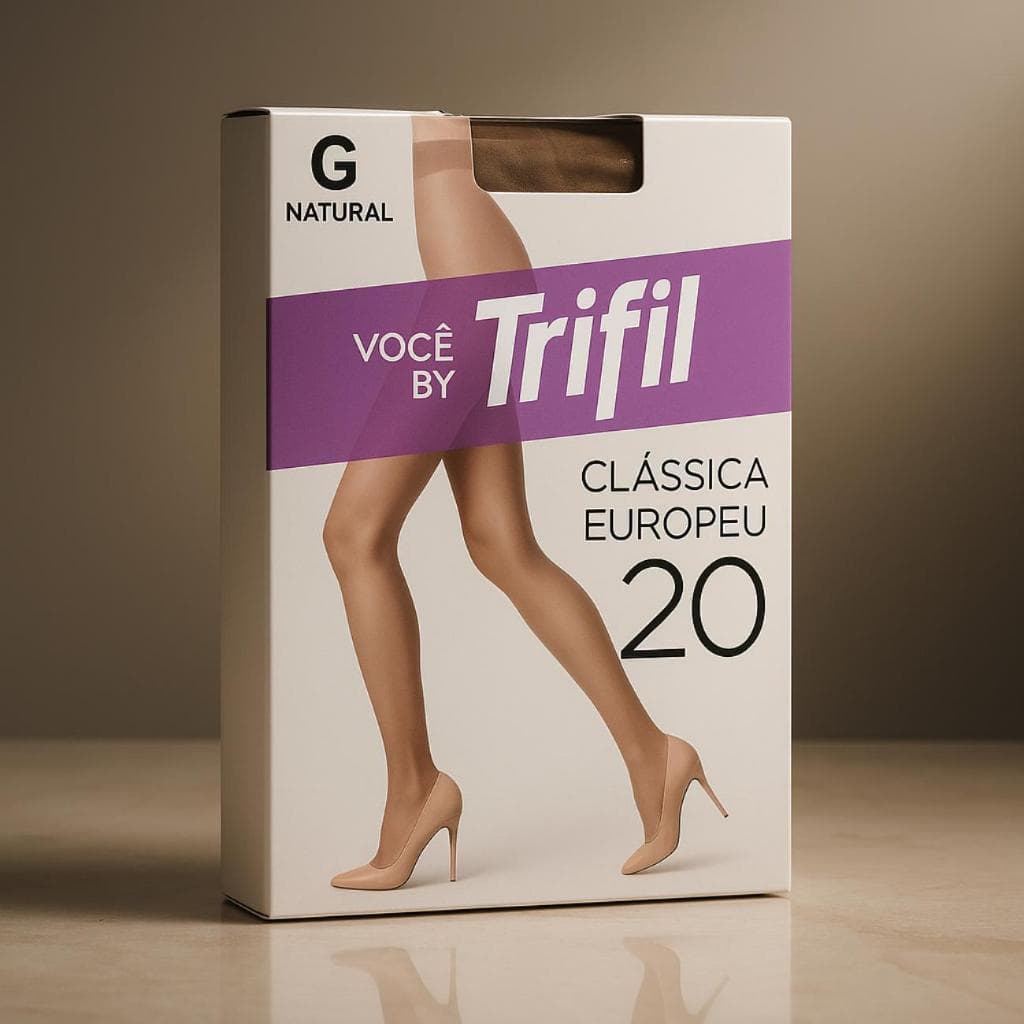 Meia Calça Trifil Fina Tamanho Único G GG EG  Fio 20 Europeu