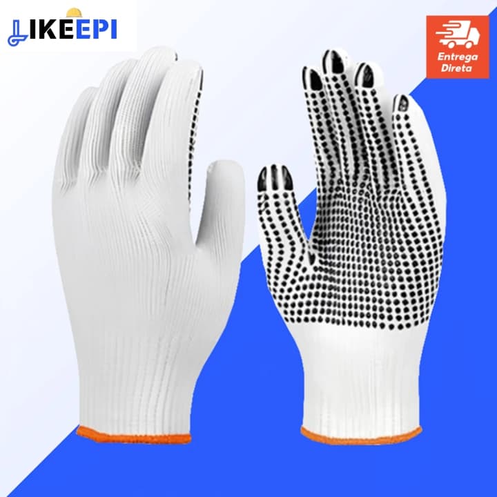 Luva de Segurança Tricotada Pigmentada – 4 Fios – IMBAT