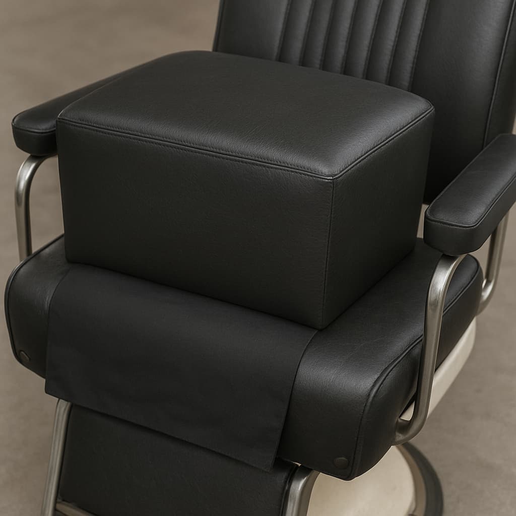 Assento infantil para barbearia Pufe elevação