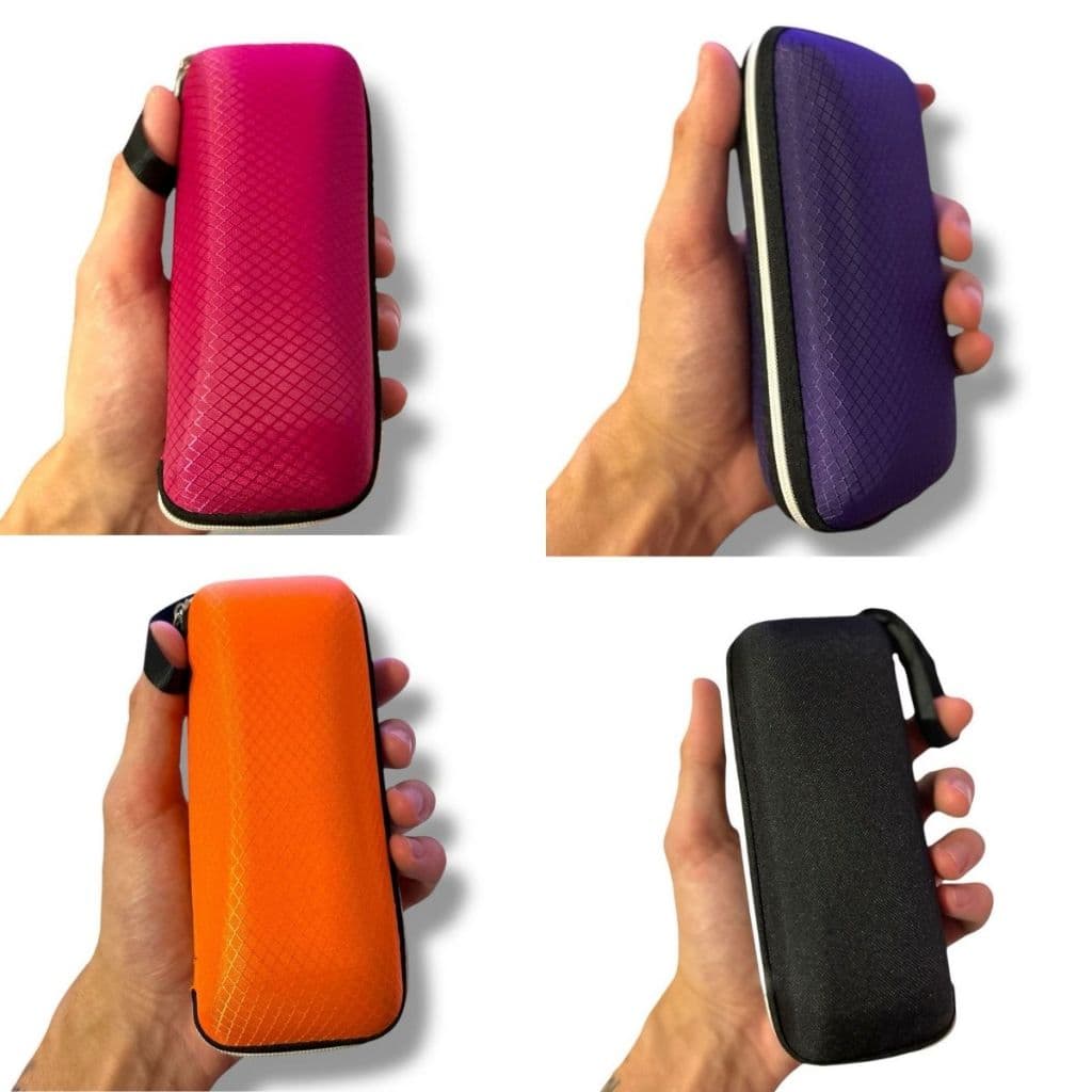 Case Estojo Com Zíper Porta Óculos De Grau ou de Sol Fones Acessórios Diversas Cores