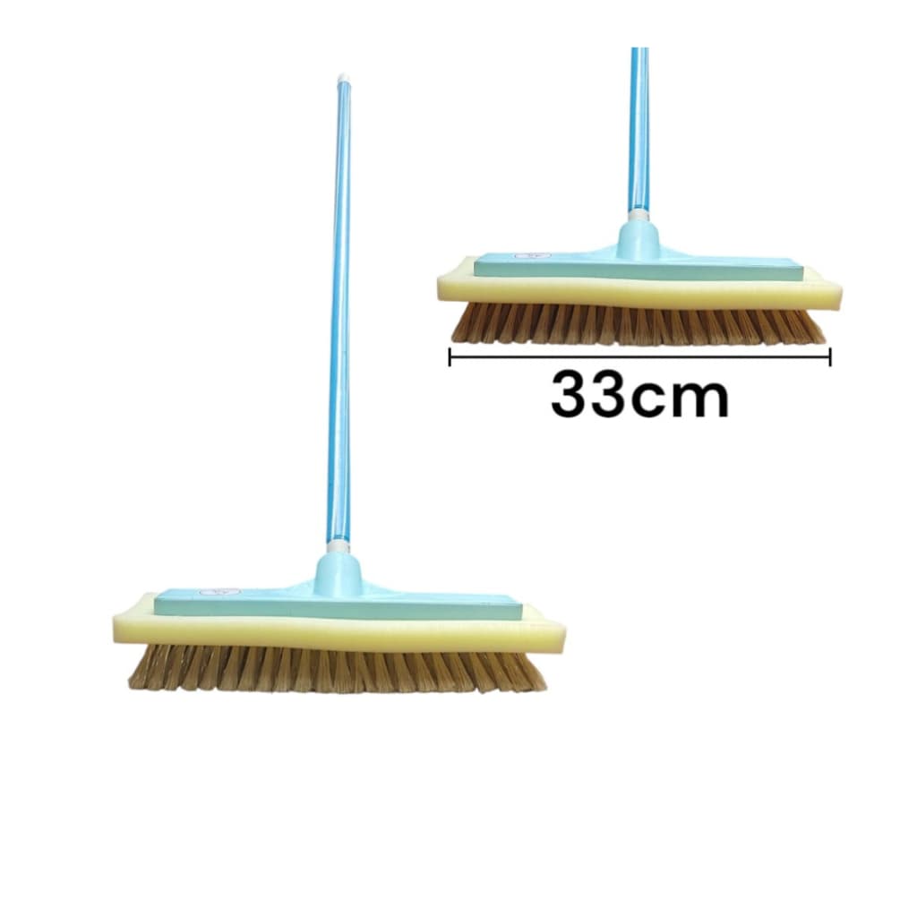 Vassoura Lava Bau Onibus Caminhao Esfregao Com Cabo de 1,20 mts