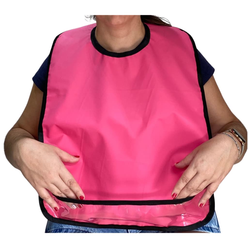 Cobre peito de alimentação para adultos e idosos com bolso feito em bagum maleavel