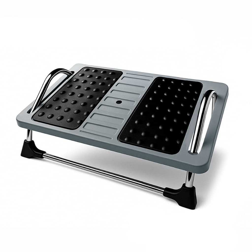 Apoio Suporte para os Pés Ergonômico Inclinável com Massageador NR17