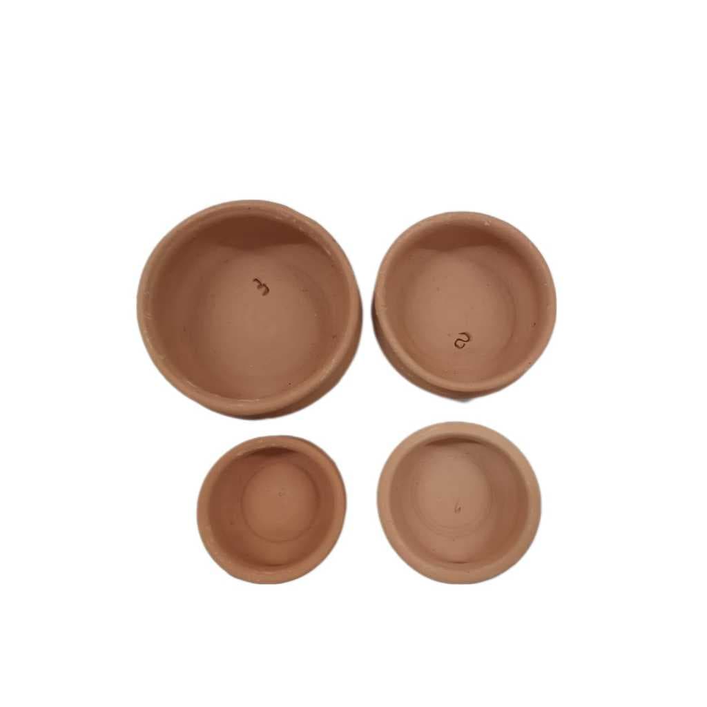 Cumbucas De Barro Mineiro N 0, 1, 2, 3