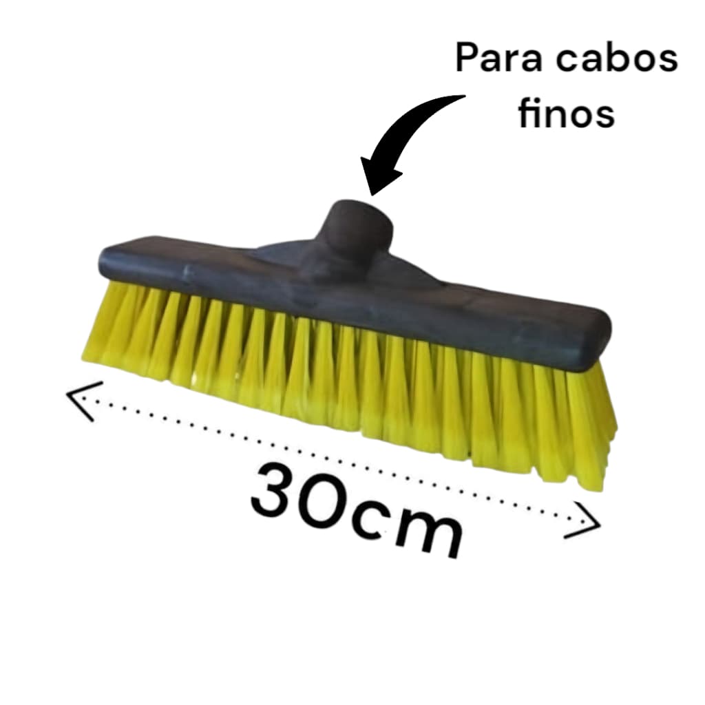 vassoura lava onibus  para cabos finos padrão (sem Cabo)