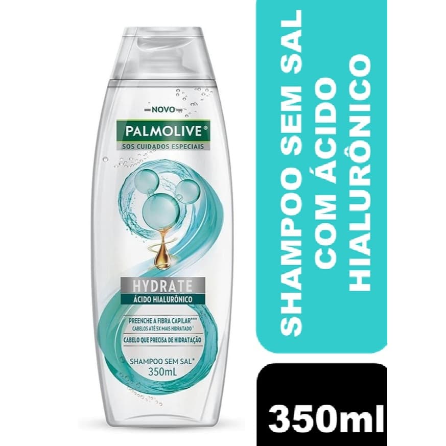 Shampoo SOS Cuidados Especiais Hydrate Ácido Hialurônico 350ml Palmolive