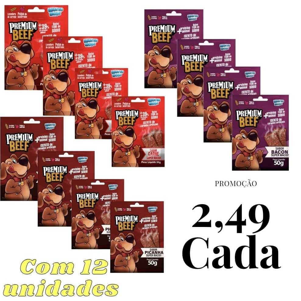 PETISCO BIFINHO MISTERBONE MACIO COM 12 UNIDADES PROMOÇÃO ENVIO IMEDIATO