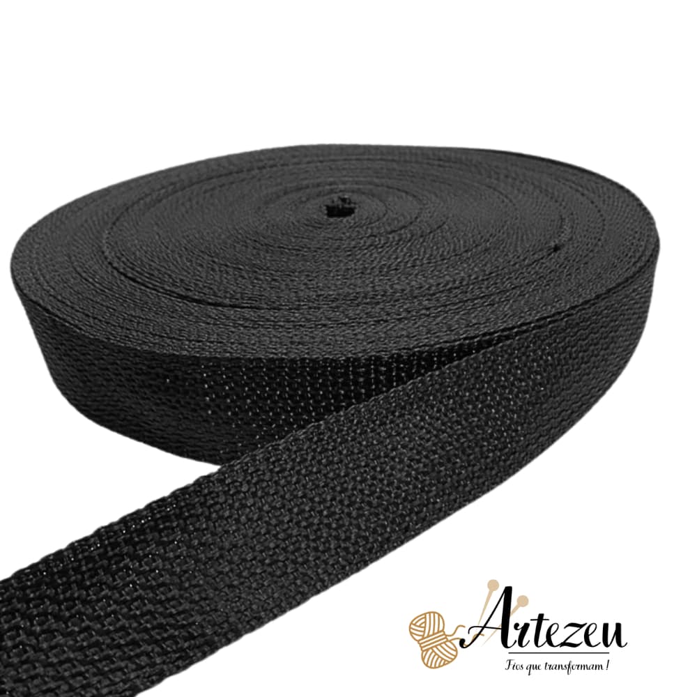 Fita CBR para Bolsas e Mochilas 25, 30 ou 40mm - 10, 25 ou 50 Metros - 100% Polipropileno