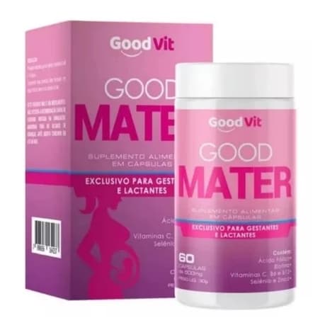 Vitamina para Gestantes e Lactantes Good Mater c/60 Cápsulas