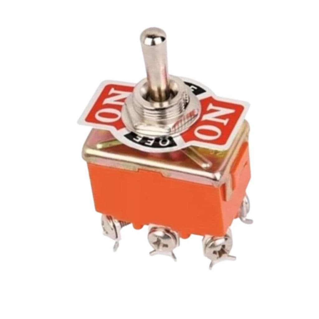 Chave Alavanca inversora Liga-Desliga-liga On/off/on 3 Posições 6 Polos 1322 Kn-1322 15A