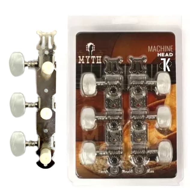 Tarraxa MYTH  Para Violão 6 Cordas - Pino Grosso