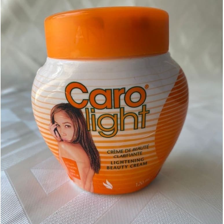 CREME CLAREADOR CARO LIGHT 120ML//IMPORTADO Lightning Beauty Feiminino hidratante Facial e Corporal