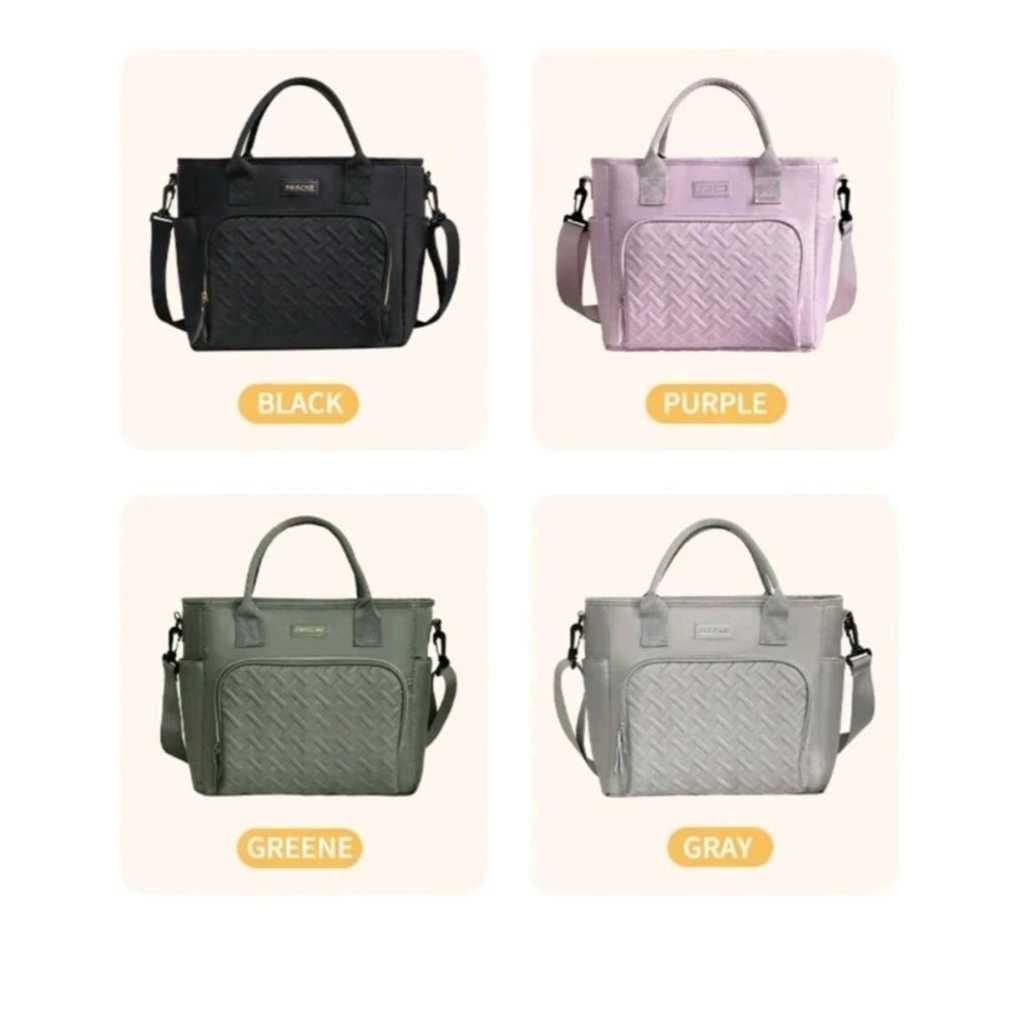 Lonchera a prueba de fugas de 11 litros, bolsa de almuerzo aislada, enfriador portátil, bolsa de almuerzo aislada grande