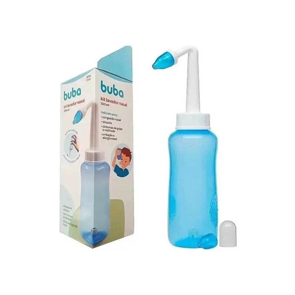 Kit Lavador Nasal Higienizador - 300ml  Buba Original com nota fiscal