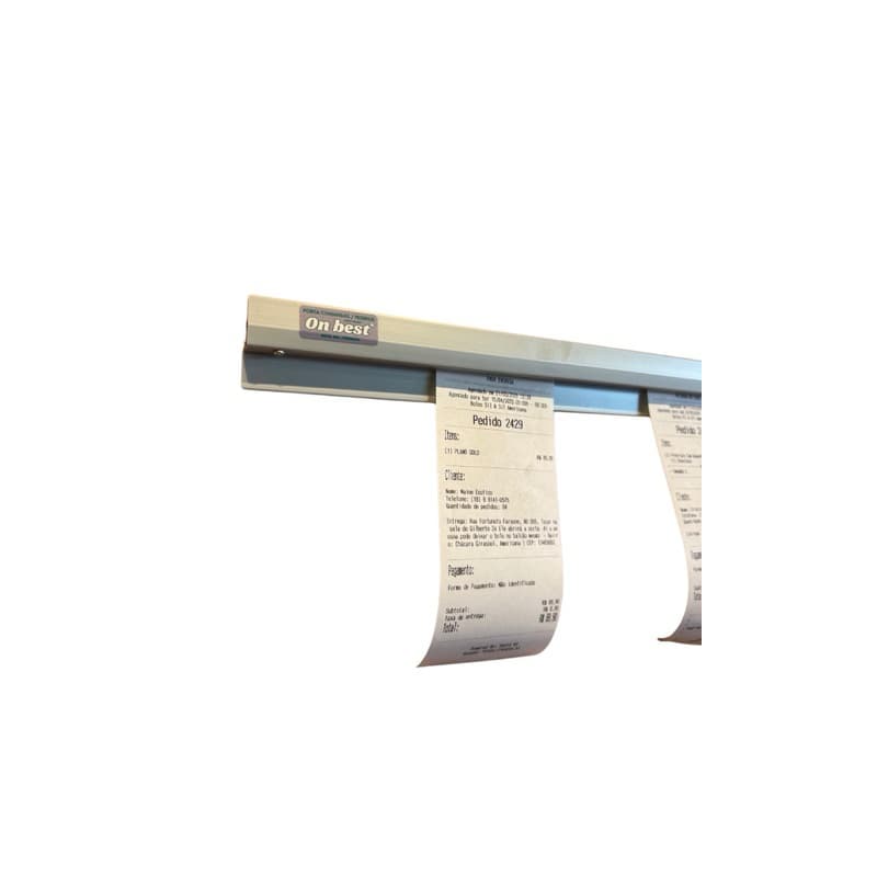 Régua de pedidos 50cm on best - bares, lanchonetes, hamburgueria, sushis