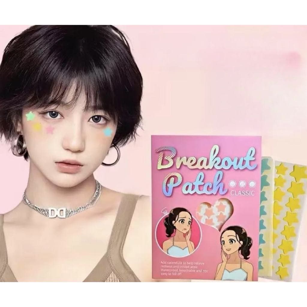 40 Unidades Patches Para Remoção De Acne Em Forma De Estrela - Adesivos De Cuidados Faciais Para Espinhas E Manchas