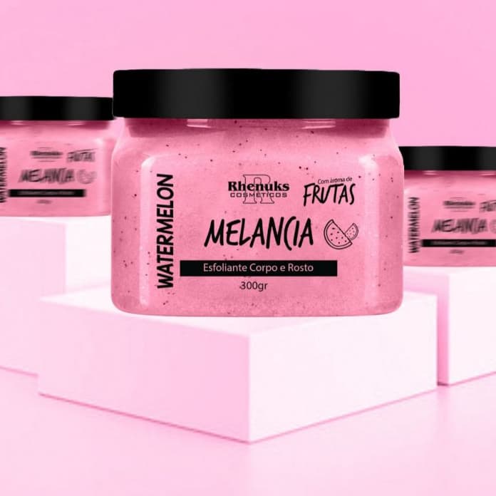 ESFOLIANTE PARA CORPO E ROSTO - MELANCIA - 300G - RHENUKS