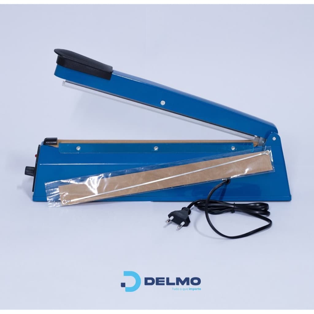 Seladora Manual De Alimento Embalagem Plasticos 30cm Térmica 8 Temperaturas 220v 400w