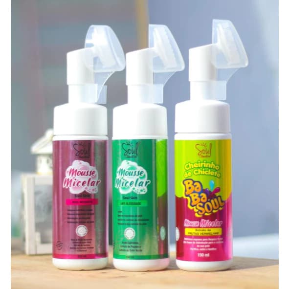 Mousse Micelar – Soul Skin Rosa Mosqueta Pump Espuma – 150ML