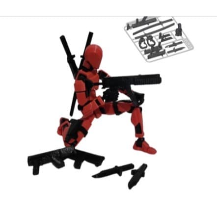 Kit Armas Dummy 13 Peças Acessórios Articulado Espadas Miniatura Decoração Geek Colecionável