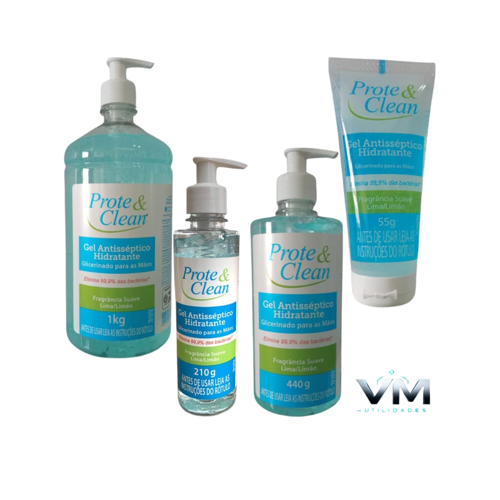 Gel Antisséptico Hidratante para as Mãos