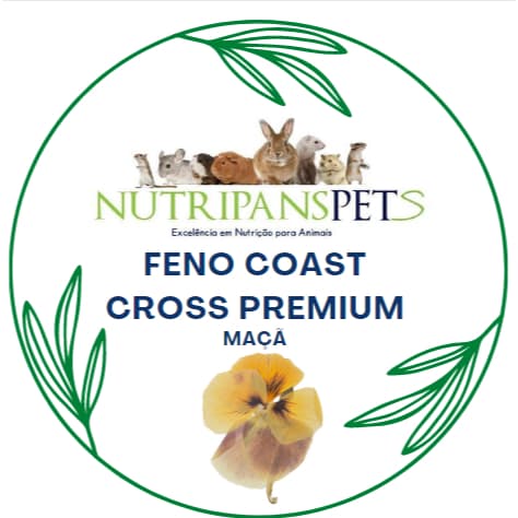 Kit Verão e 100gr Feno sabor maça Nutripanspets