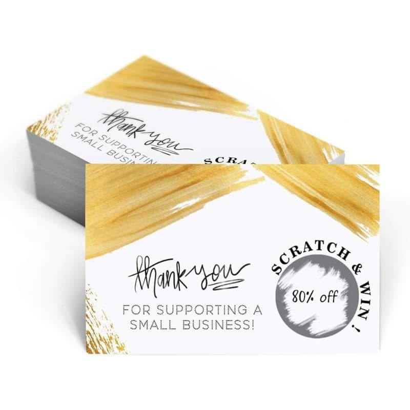 Cartões de visita 230g, frente - 50 e 100 unidades